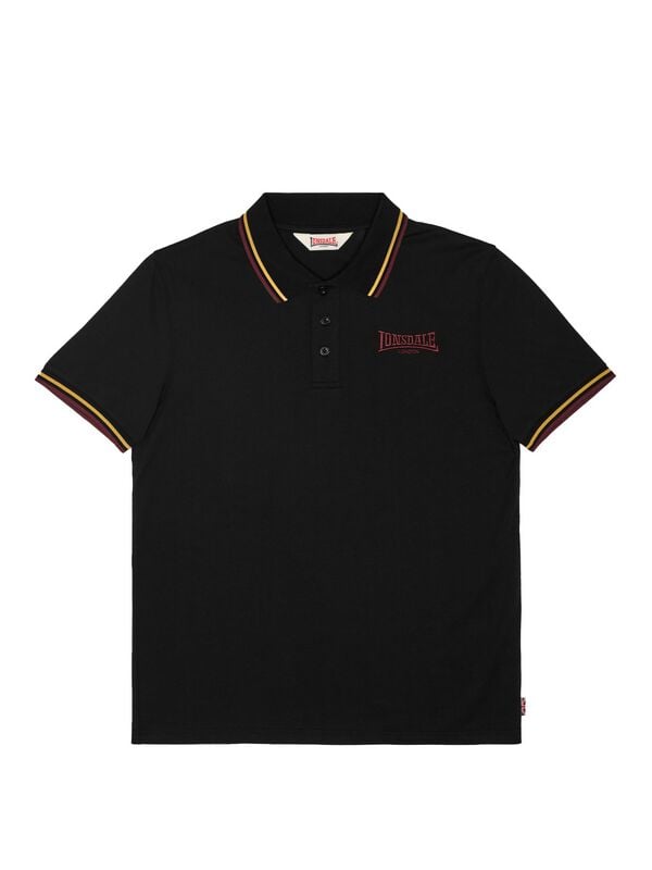 Polo  de Lonsdale London - TURSDALE - S à 3XL - pour Homme - noir - Lonsdale London