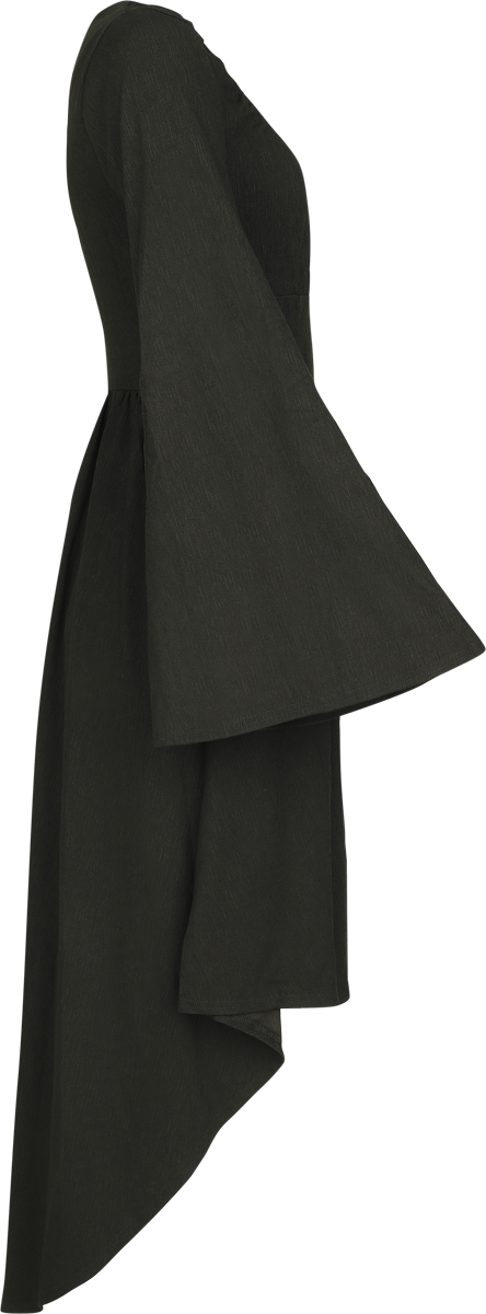 Robe mi-longue Gothic de KIHILIST by KILLSTAR - Eye Of Eris Midi Dress - XS à 4XL - pour Femme - noir - KIHILIST by KILLSTAR - View 2
