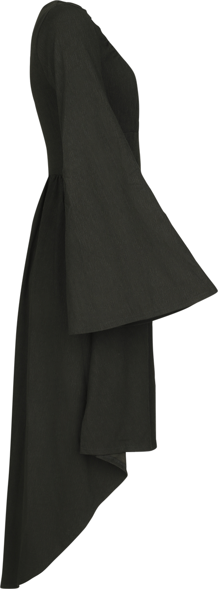 Robe mi-longue Gothic de KIHILIST by KILLSTAR - Eye Of Eris Midi Dress - XS à 4XL - pour Femme - noir - KIHILIST by KILLSTAR - View 2