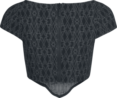 Corset Gothic de KIHILIST by KILLSTAR - Thelma Corset - XS à 4XL - pour Femme - noir - KIHILIST by KILLSTAR - View 2