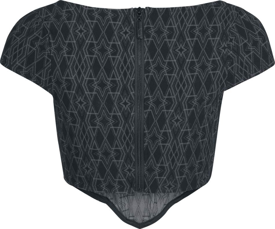 Corset Gothic de KIHILIST by KILLSTAR - Thelma Corset - XS à 4XL - pour Femme - noir - KIHILIST by KILLSTAR - View 2