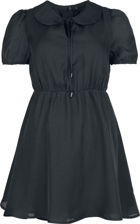 Robe courte Gothic de KIHILIST by KILLSTAR - Velcarin Dress - XS à 4XL - pour Femme - noir - KIHILIST by KILLSTAR
