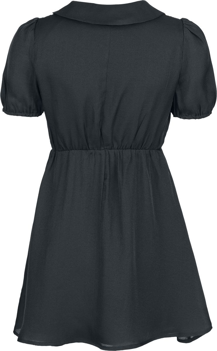 Robe courte Gothic de KIHILIST by KILLSTAR - Velcarin Dress - XS à 4XL - pour Femme - noir - KIHILIST by KILLSTAR - View 2