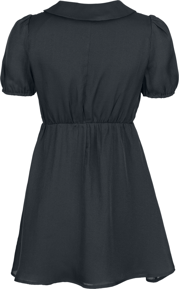 Robe courte Gothic de KIHILIST by KILLSTAR - Velcarin Dress - XS à 4XL - pour Femme - noir - KIHILIST by KILLSTAR - View 2