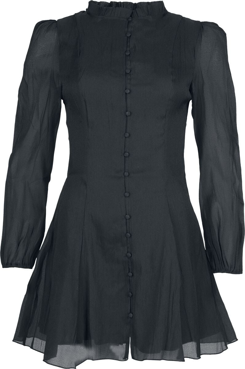 Robe courte Gothic de KIHILIST by KILLSTAR - Liora's Wrath Mini Dress - XS à XXL - pour Femme - noir - KIHILIST by KILLSTAR