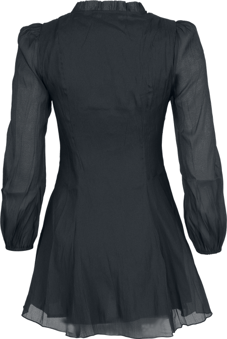 Robe courte Gothic de KIHILIST by KILLSTAR - Liora's Wrath Mini Dress - XS à XXL - pour Femme - noir - KIHILIST by KILLSTAR - View 2