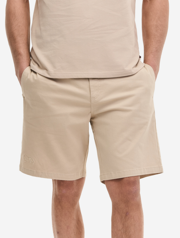 Short  de Lonsdale London - HESLEDEN - S à 3XL - pour Homme - beige - Lonsdale London - View 2