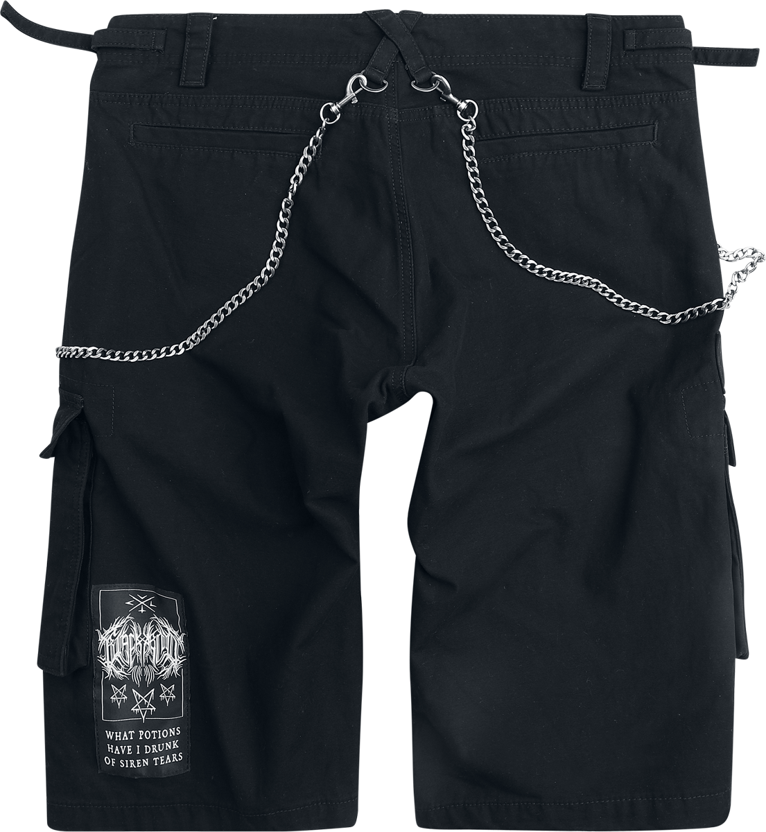 Short Gothic de Black Blood by Gothicana - Sirens - S à XXL - pour Homme - noir - Black Blood by Gothicana - View 2