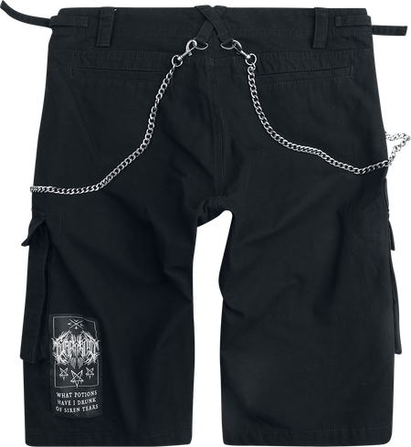 Short Gothic de Black Blood by Gothicana - Sirens - S à XXL - pour Homme - noir - Black Blood by Gothicana - View 2