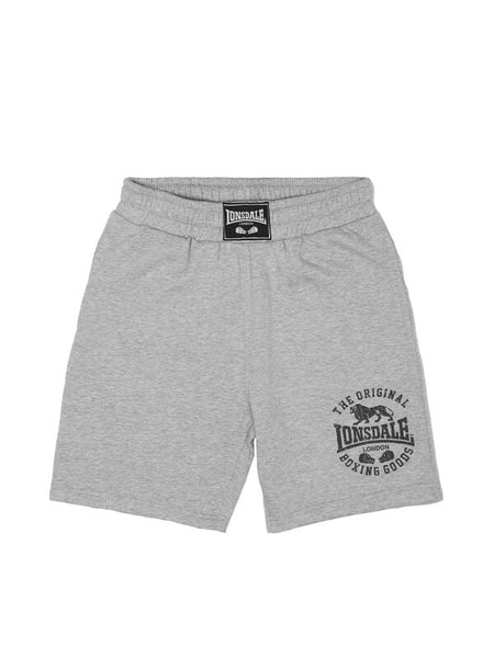 Short  de Lonsdale London - HETTON - S à 3XL - pour Homme - gris chiné - Lonsdale London