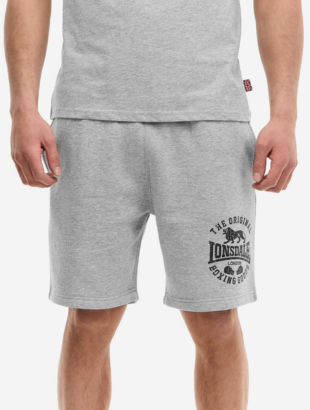 Short  de Lonsdale London - HETTON - S à 3XL - pour Homme - gris chiné - Lonsdale London - View 2