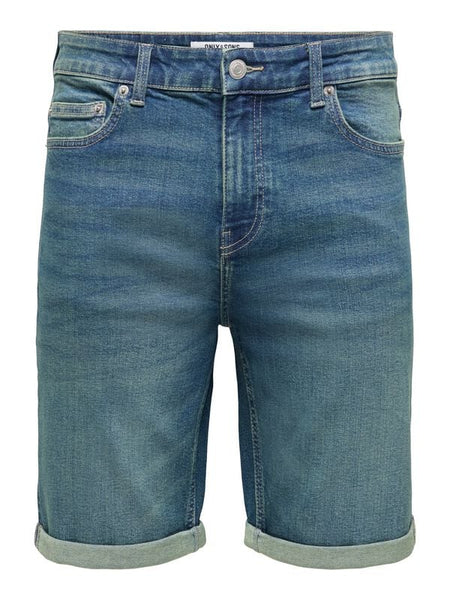Short  de ONLY and SONS - ONSPLY BOX PIM - Short en Jean - S à L - pour Homme - bleu - ONLY and SONS
