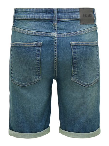 Short  de ONLY and SONS - ONSPLY BOX PIM - Short en Jean - S à L - pour Homme - bleu - ONLY and SONS - View 2