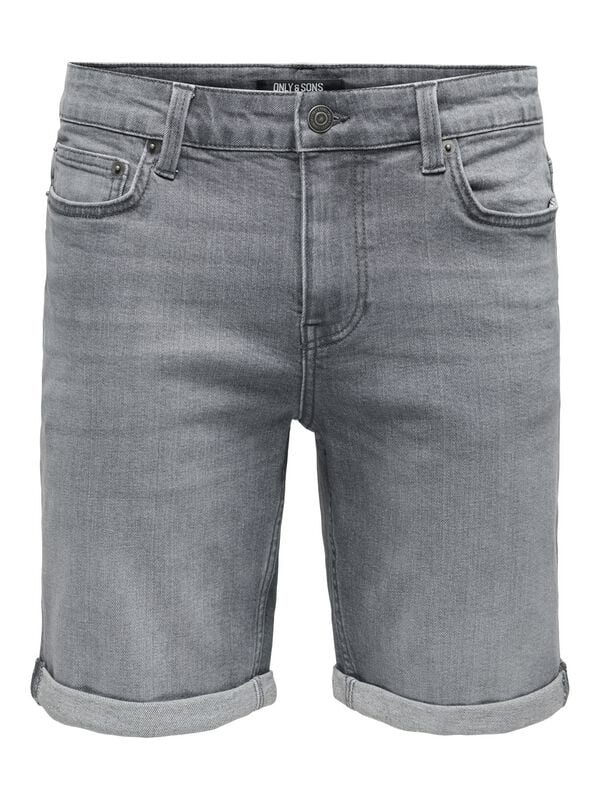 Short  de ONLY and SONS - ONSPLY BOX PIM - Short en Jean - L à XXL - pour Homme - gris - ONLY and SONS