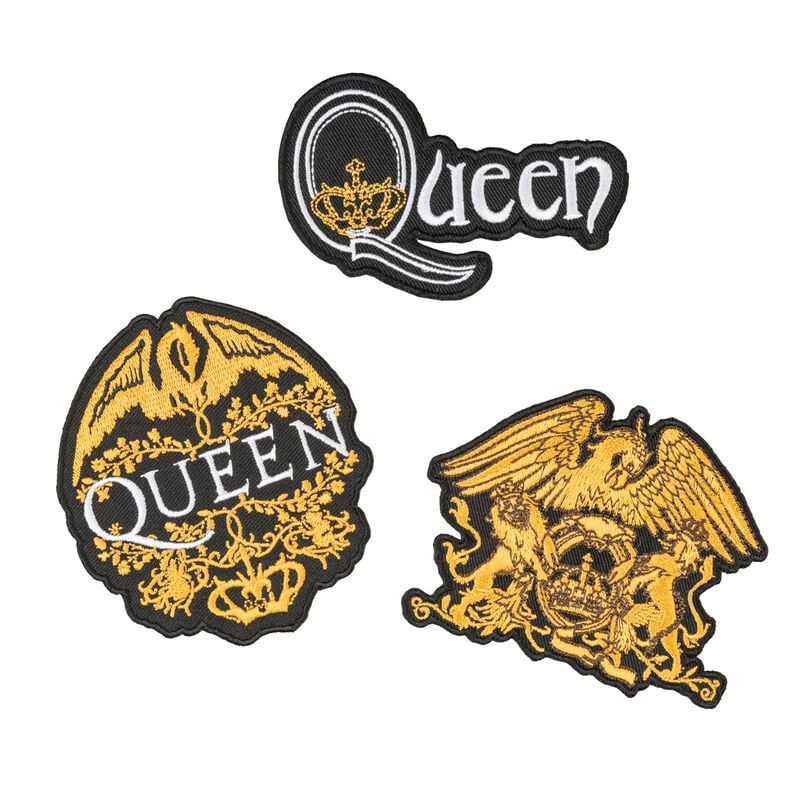 Patch  de Queen - Patches 3-er Set Queen - pour Unisexe - Standard - Queen