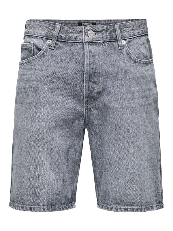 Short  de ONLY and SONS - ONSEDGE MG 2042 TAI NOOS - Short en Jean - S à XXL - pour Homme - gris - ONLY and SONS