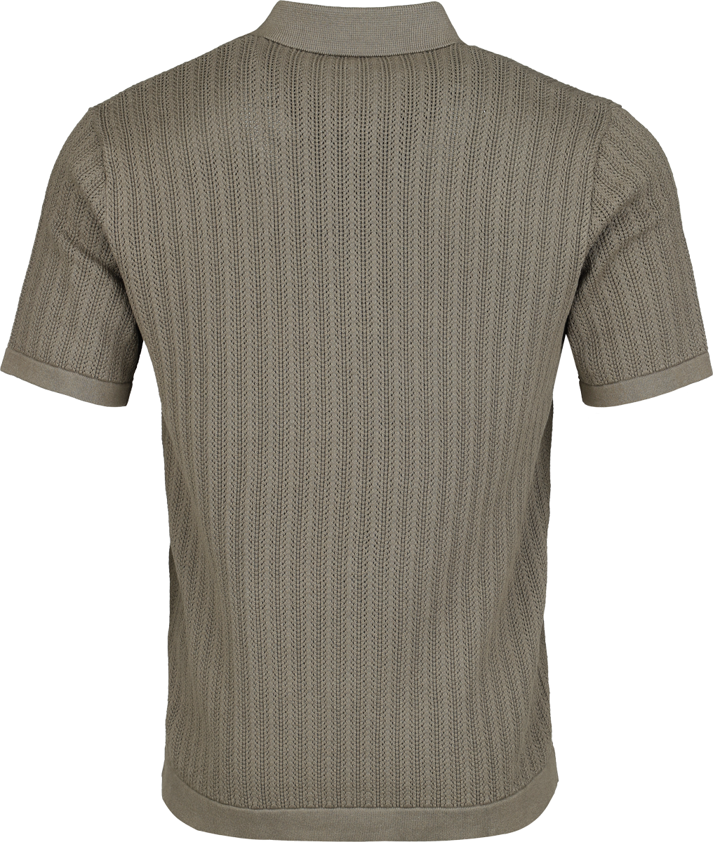 Polo  de ONLY and SONS - ONSMOON REG 12 SS POLO KNIT NOOS - S à XXL - pour Homme - olive - ONLY and SONS - View 2