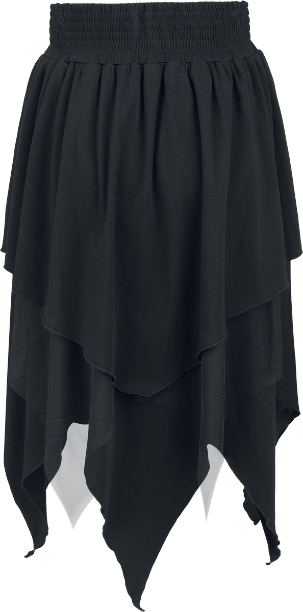 Jupe mi-longue Gothic de Gothicana by EMP - Mystical Woods - S à XXL - pour Femme - noir - Gothicana by EMP - View 2