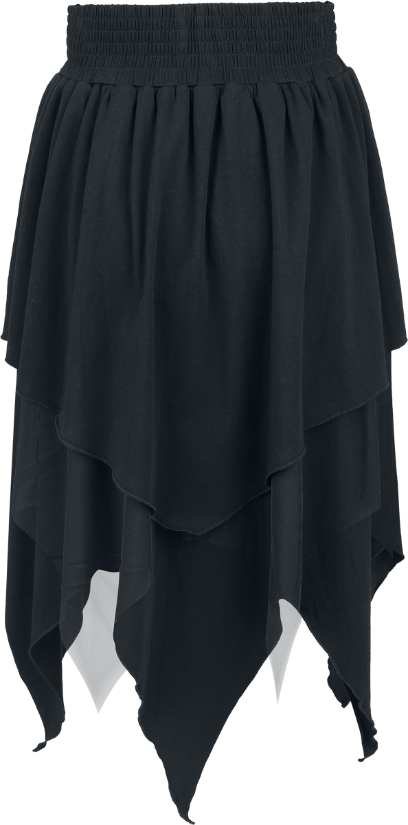 Jupe mi-longue Gothic de Gothicana by EMP - Mystical Woods - S à XL - pour Femme - noir - Gothicana by EMP - View 2