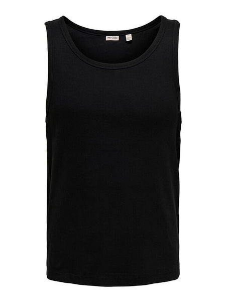 Débardeur  de ONLY and SONS - ONSTANNER REG SL  NOOS - Débardeur - S à XXL - pour Homme - noir - ONLY and SONS