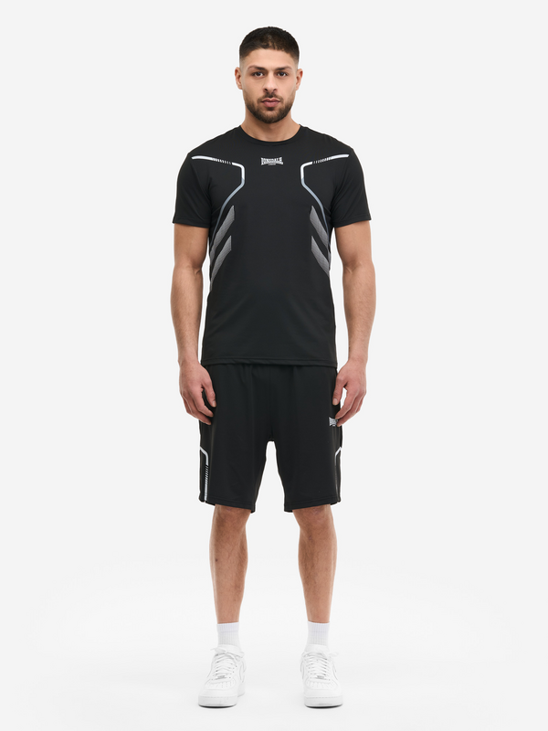 T-Shirt Manches courtes  de Lonsdale London - BEWICK - S à 3XL - pour Homme - noir - Lonsdale London - View 2