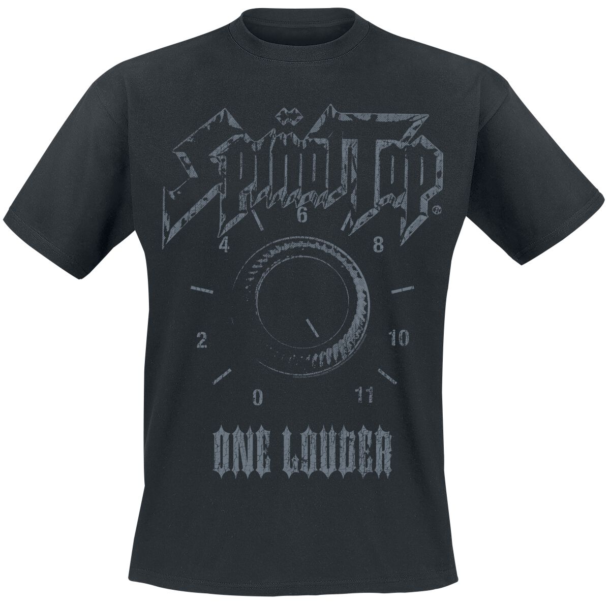 T-Shirt Manches courtes  de Spinal Tap - One Louder - M à XXL - pour Homme - noir - Spinal Tap
