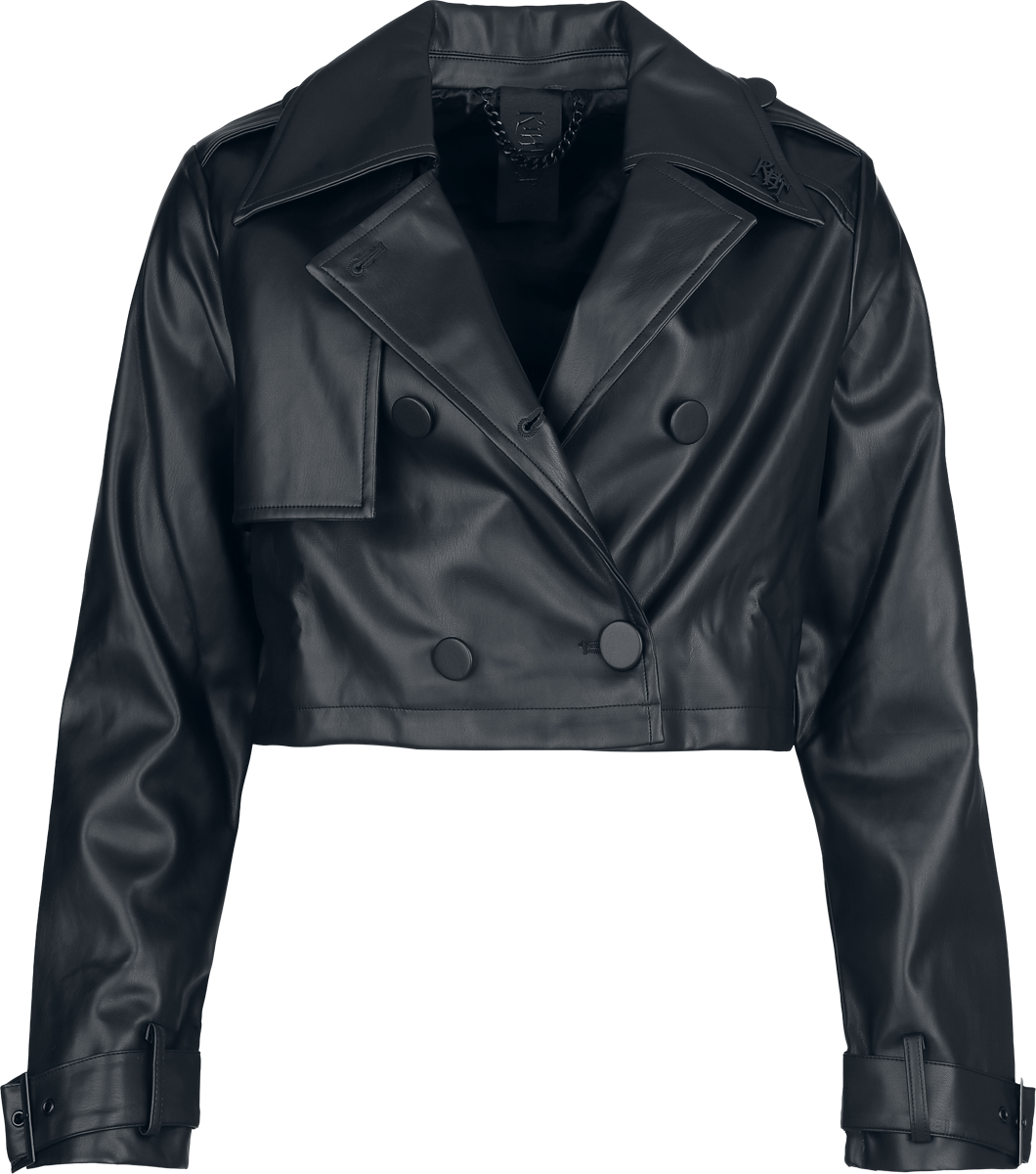 Veste mi-saison Gothic de KIHILIST by KILLSTAR - Midnight Reaper Jacket - XS à 4XL - pour Femme - noir - KIHILIST by KILLSTAR - View 2
