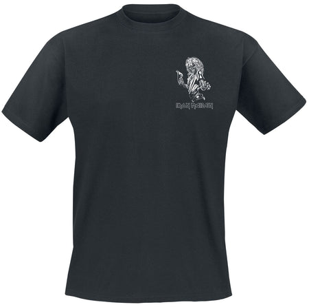 T-Shirt Manches courtes  de Iron Maiden - Killers Line Drawing Pocket Print - S à 5XL - pour Homme - noir - Iron Maiden