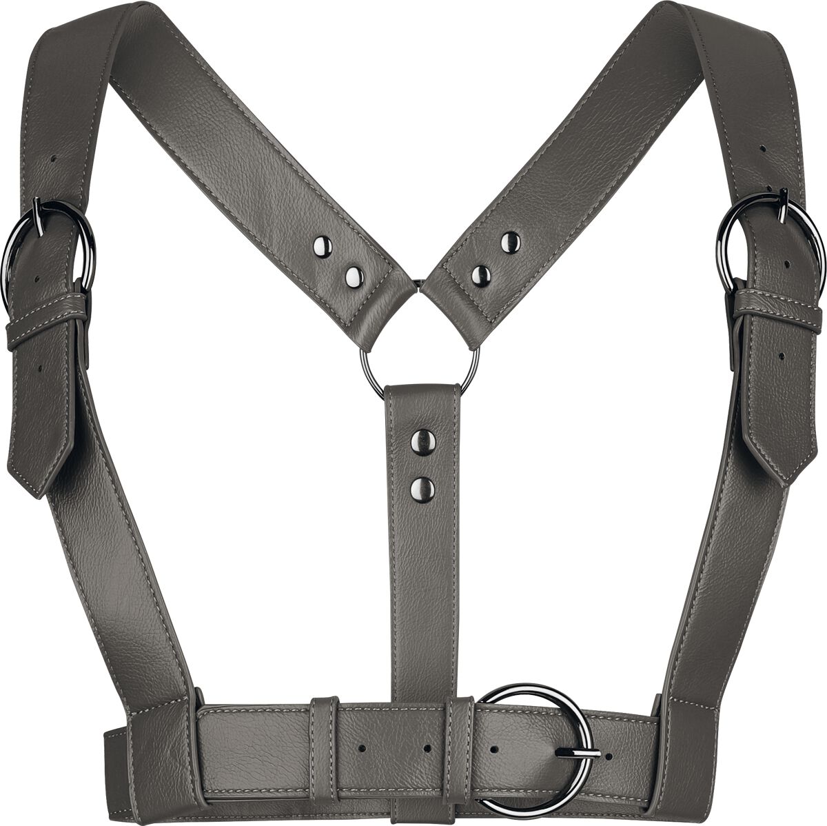 Harnais Gothic de KIHILIST by KILLSTAR - Desolate Spirit Harness (Grey) - pour Femme - gris - KIHILIST by KILLSTAR