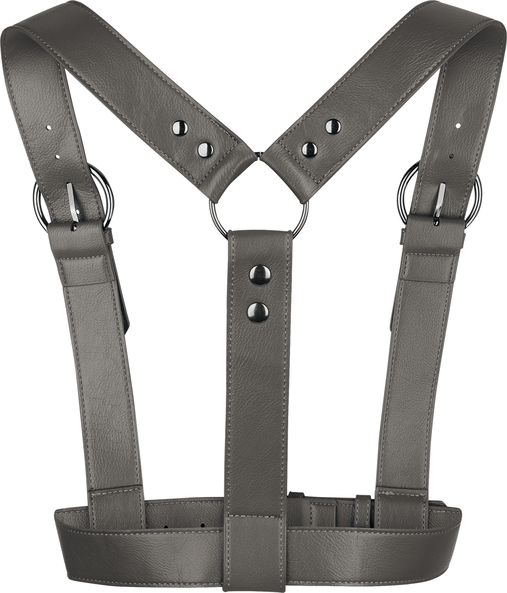 Harnais Gothic de KIHILIST by KILLSTAR - Desolate Spirit Harness (Grey) - pour Femme - gris - KIHILIST by KILLSTAR - View 2