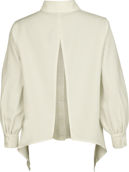 Chemisier Gothic de KIHILIST by KILLSTAR - Eriska Shirt (White) - XS à 4XL - pour Femme - blanc - KIHILIST by KILLSTAR - View 2