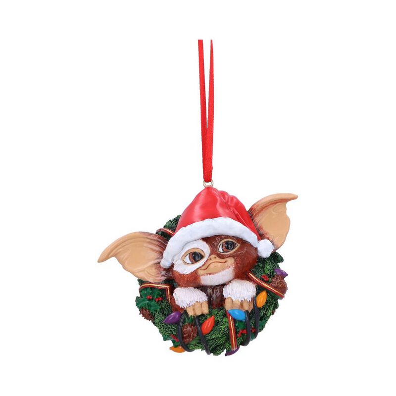 Boules  de Gremlins - Nemesis Now - Gizmo avec Couronne de Noël - Décoration - pour Unisexe - Standard - Gremlins