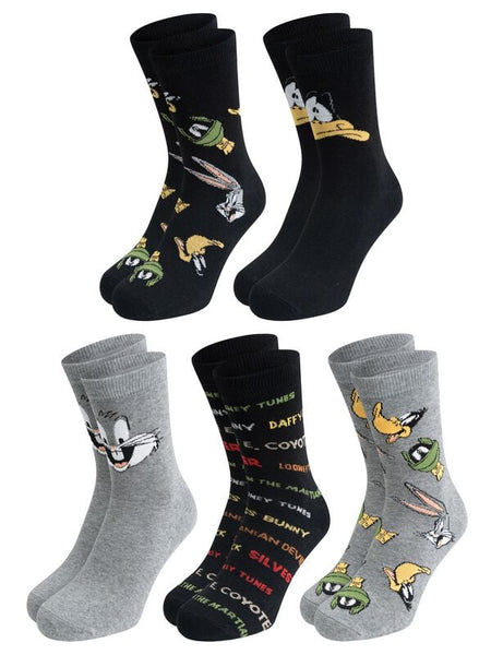 Chaussettes  de Looney Tunes - Looney Tunes - Chaussettes (Lot de 5 paires) - EU 40-45 - pour Homme - multicolore - Looney Tunes