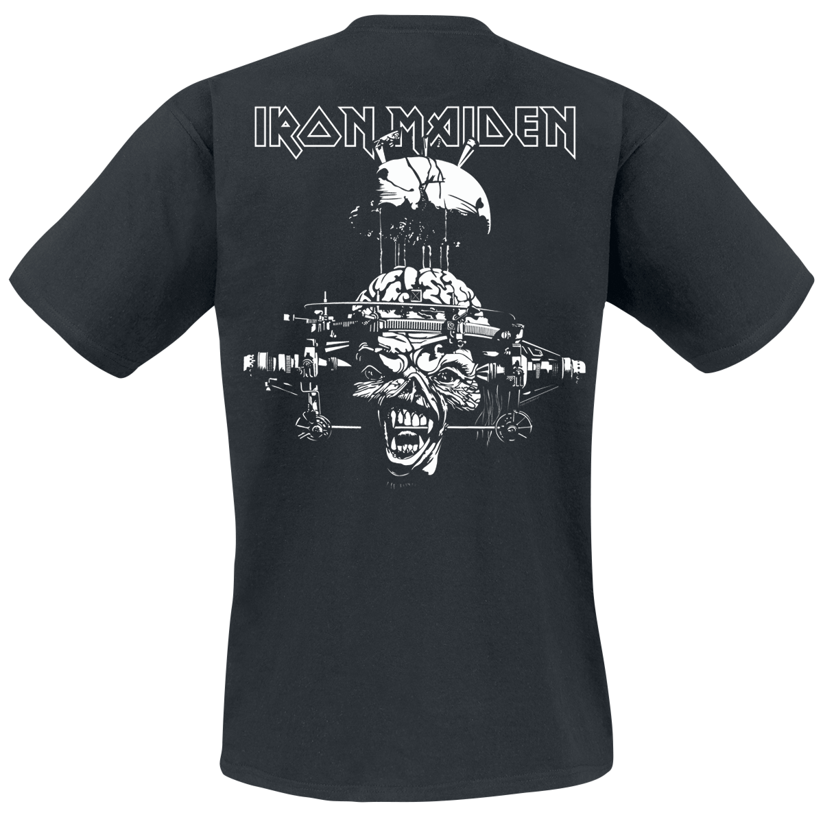 T-Shirt Manches courtes  de Iron Maiden - The X factor Pocket Print - S à 5XL - pour Homme - noir - Iron Maiden - View 2