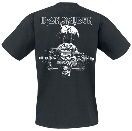 T-Shirt Manches courtes  de Iron Maiden - The X factor Pocket Print - S à 5XL - pour Homme - noir - Iron Maiden - View 2