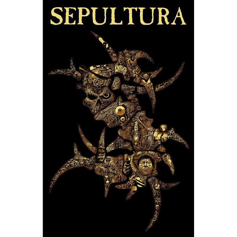 Drapeau  de Sepultura - Discography - pour Indifférent - multicolore - Sepultura