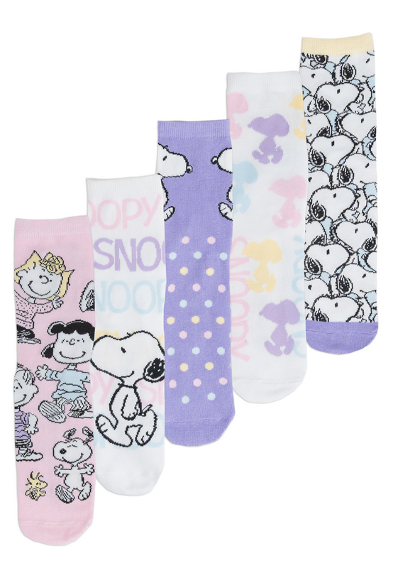 Chaussettes  de Snoopy - Chaussettes - Lot de 5 Paires - EU 38-43 - pour Femme - multicolore - Snoopy - View 2