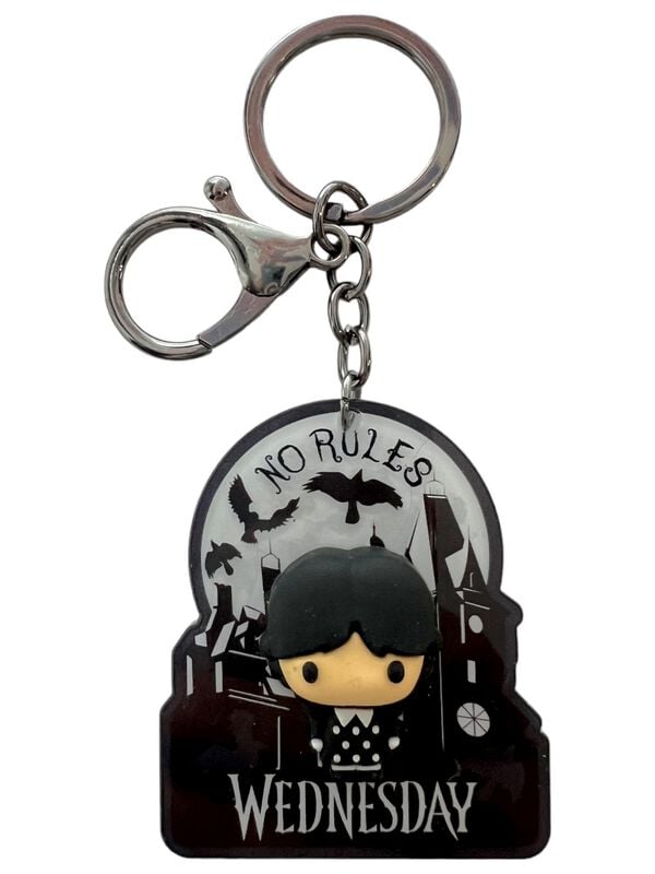 Porte-clefs  de Wednesday - pour Indifférent - multicolore - Wednesday
