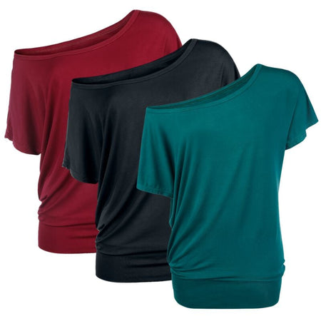 T-Shirt Manches courtes  de RED by EMP - Lot de T-Shirts Femme - S à XXL - pour Femme - multicolore - RED by EMP