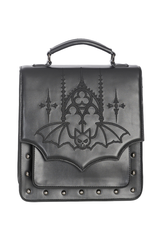 Sac à dos Gothic de Banned Alternative - Gothic Bat - Bundle - pour Femme - noir - Banned Alternative - View 2
