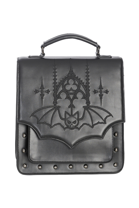 Sac à dos Gothic de Banned Alternative - Gothic Bat - Bundle - pour Femme - noir - Banned Alternative - View 2