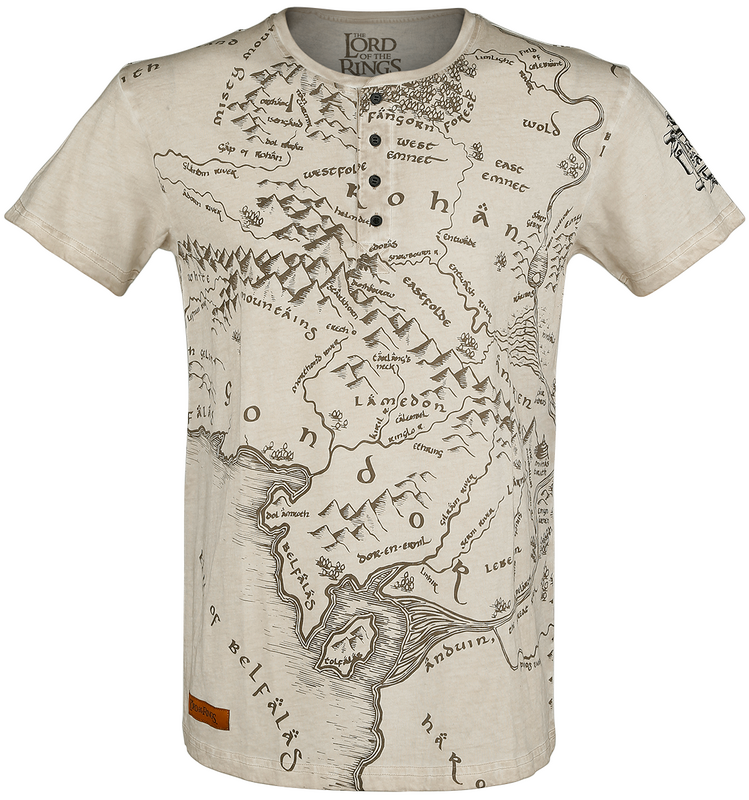 T-Shirt Manches courtes  de Le Seigneur Des Anneaux - Le Seigneur des Anneaux - Pack de T-Shirts - M - pour Homme - multicolore - Le Seigneur Des Anneaux - View 2