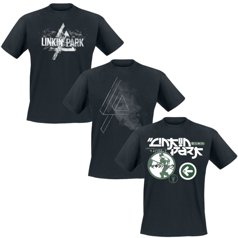 T-Shirt Manches courtes  de Linkin Park - T-Shirt Bundle - S à 5XL - pour Homme - noir - Linkin Park