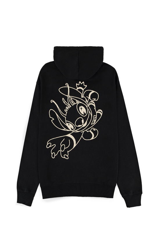 Sweat-shirt zippé à capuche Disney de Lilo & Stitch - Stitch - S à XXL - pour Homme - noir - Lilo & Stitch - View 2