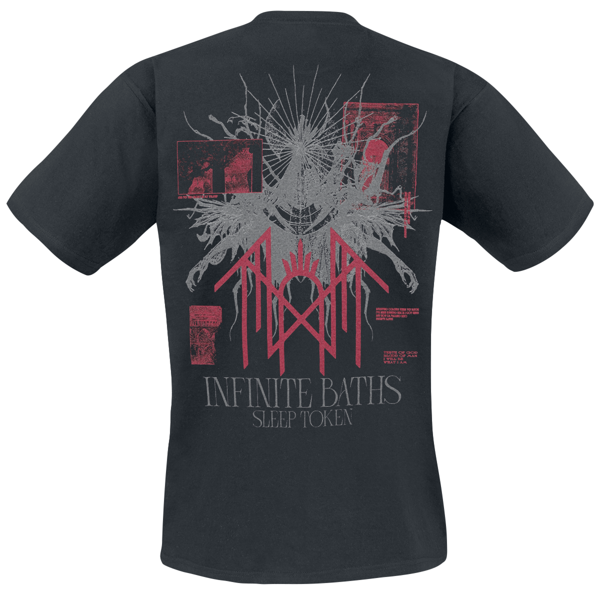 T-Shirt Manches courtes  de Sleep Token - Infinite Baths - S à 5XL - pour Homme - noir - Sleep Token - View 2