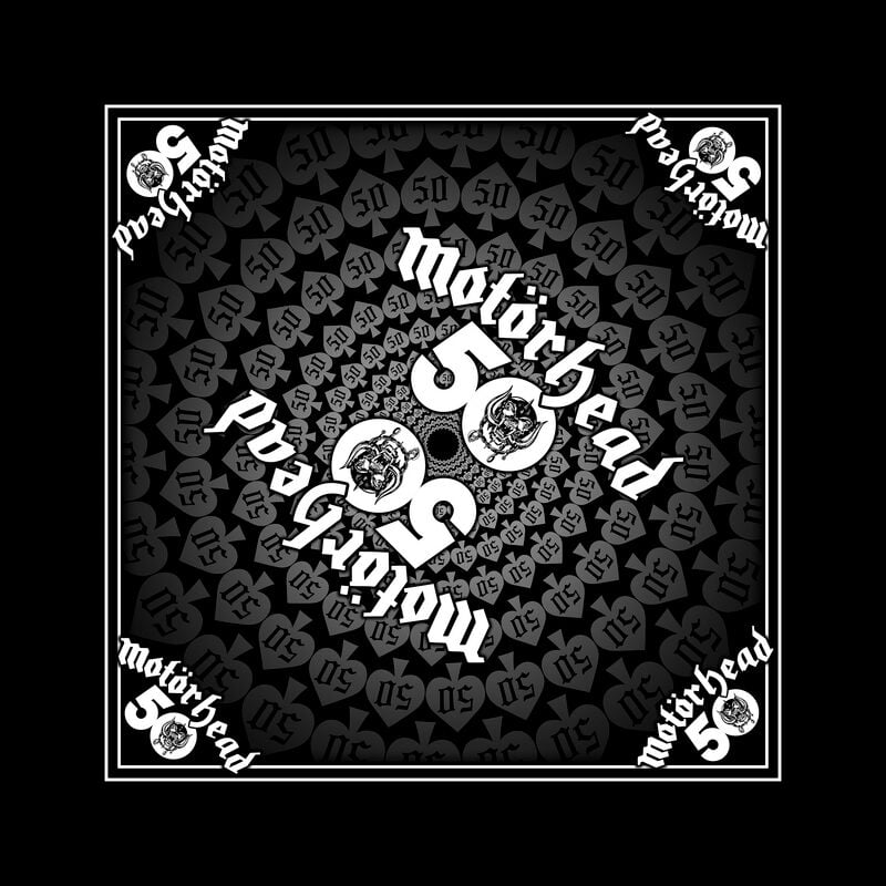 Foulard  de Motörhead - 50 Years - pour Unisexe - noir - Motörhead