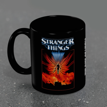Mug  de Stranger Things - The Rise of Vecna - pour Unisexe - noir - Stranger Things - View 2