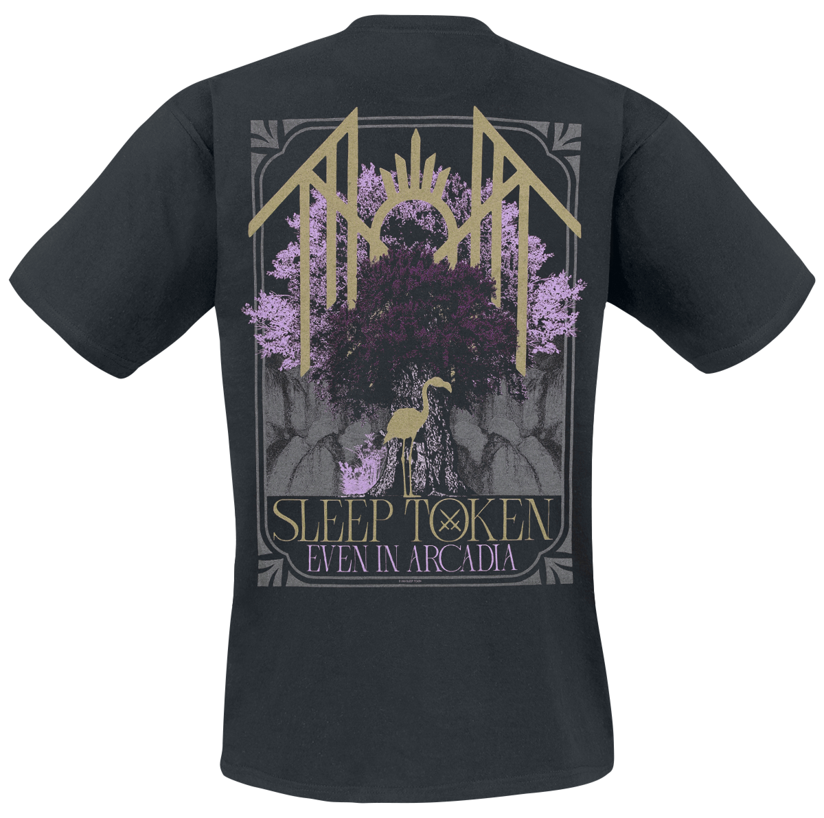 T-Shirt Manches courtes  de Sleep Token - Even In Arcadia Artist Series - S à 5XL - pour Homme - noir - Sleep Token - View 2