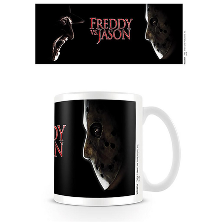 Mug  de Freddy vs. Jason - Face Off - pour Indifférent - multicolore - Freddy vs. Jason - View 2
