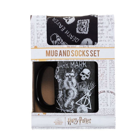 Mug  de Harry Potter - Dark Arts - Mug & Chaussettes - pour Unisexe - multicolore - Harry Potter